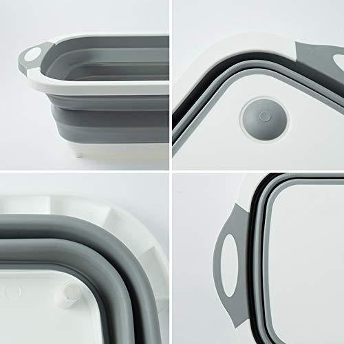 Foldable chopping board, dish rack, and washing bowl Foldable chopping board, dish rack, and washing bowl